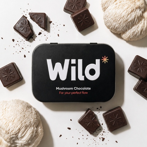 Mushroom Cacao Squares